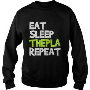 Eat Sleep Thepla Repeat Desi Hindu Gujarati Sweatshirt